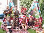 Indianen verkleedkist te huur €60 voor 8 a 10 kinderen, Ophalen, Zo goed als nieuw, Jongen of Meisje
