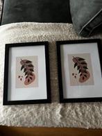 2 schilderijtjes, Minder dan 50 cm, Nieuw, Ophalen of Verzenden, Schilderij