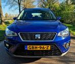 SEAT Arona 1.0 TSI 110pk / navigatie / automaat / climate co, Parkeercamera, Stof, Blauw, Bedrijf