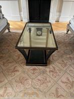 Salon tafel zwart goud, 50 tot 100 cm, Minder dan 50 cm, 100 tot 150 cm, Rechthoekig