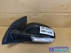 VW GOLF 5 Zwart LC9Z Links Spiegel buitenspiegel 2004-2009, Auto-onderdelen, Ophalen of Verzenden, Gebruikt, Volkswagen