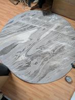 Vloerkleed rond, Ophalen, Gebruikt, Grijs, Rond