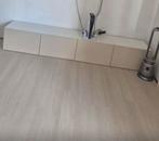 IKEA TV Meubel x 2 - Wit met deuren, Ophalen, Kunststof, 100 tot 150 cm, Zo goed als nieuw