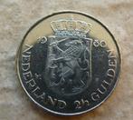 Rijksdaalder dubbele kop (1980), Postzegels en Munten, Munten | Nederland, Ophalen of Verzenden, Koningin Beatrix, 2½ gulden, Losse munt