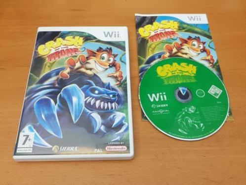 OPRUIMEN | Wii | Crash of the Titans, Spelcomputers en Games, Games | Nintendo Wii, Gebruikt, Avontuur en Actie, 1 speler, Vanaf 7 jaar
