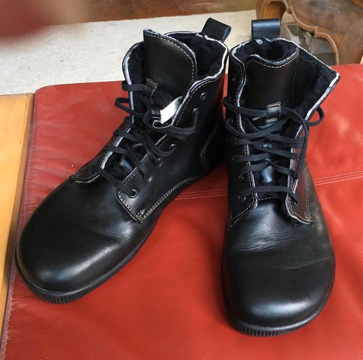 Senmotic winter barefoot schoen, zwart leer, maat 42, Kleding | Heren, Schoenen, Zo goed als nieuw, Zwart, Ophalen of Verzenden