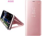Clear View Stand Cover+9H Screenprotector for Galaxy S8 Roze, Verzenden, Nieuw, Overige modellen, Hoesje of Tasje