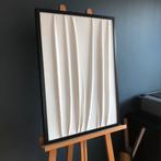 Modern kunstwerk geplooide stof, groot kunstwerk, Ophalen