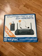 2-Kanaals VHF Draadloos Headset Microfoonsysteem, Muziek en Instrumenten, Ophalen, Nieuw, Zangmicrofoon, Draadloos