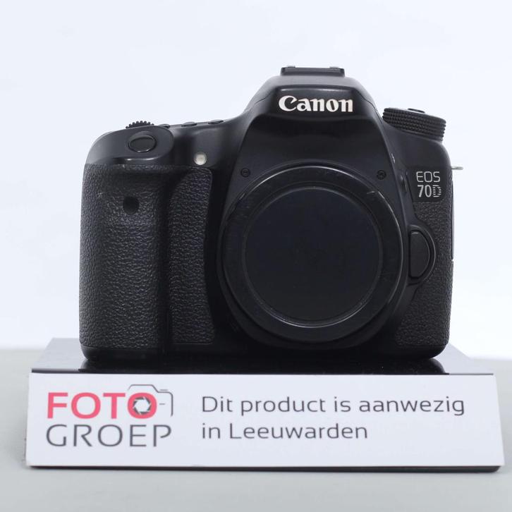 Canon EOS 70D Body (OCC-LEEUWARDEN), Audio, Tv en Foto, Fotocamera's Digitaal, Gebruikt, Spiegelreflex, Canon, Geen optische zoom