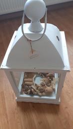 Mooi windlicht ook leuk als kado sint /kerst, Huis en Inrichting, Woonaccessoires | Kandelaars en Kaarsen, Ophalen, Gebruikt, Overige materialen