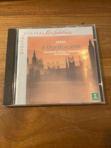Handel - 6 Orgelkonzerte (Ton Koopman / Erato / Amsterdam Ba beschikbaar voor biedingen