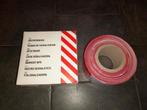 Afzetlint band rood / wit 500m plastic nieuw exemplaar, Nieuw, Overige typen, Ophalen of Verzenden