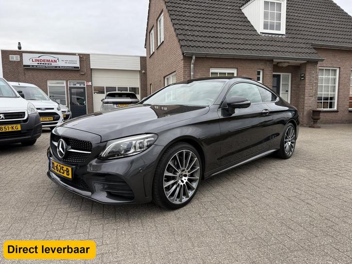Mercedes-Benz C-Klasse Coupé 180 Aut. AMG Panodak Keyless B, Auto's, Mercedes-Benz, Bedrijf, Te koop, C-Klasse, 360° camera, ABS