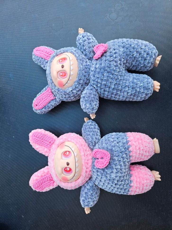 Gehaakte Labubu's, Kinderen en Baby's, Speelgoed | Knuffels en Pluche, Nieuw, Overige typen, Ophalen of Verzenden