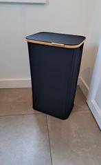 Wasmand met waszak - 90 liter - Zwart - Opvouwbaar-, Ophalen of Verzenden, Zo goed als nieuw, Zwart, Overige typen