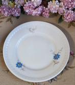 Set van 2 brocante bordjes, blauwe bloem, Mosa, 5 poortjes, Antiek en Kunst, Ophalen of Verzenden