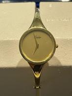 Quinn verguld stijlvol dameshorloge, Overige merken, Gebruikt, Polshorloge, Ophalen of Verzenden