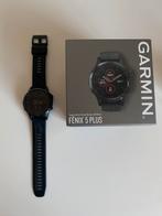 Garmin Fenix 5 Plus sapphire 47mm, Zwart, Garmin, Ophalen of Verzenden, Zo goed als nieuw