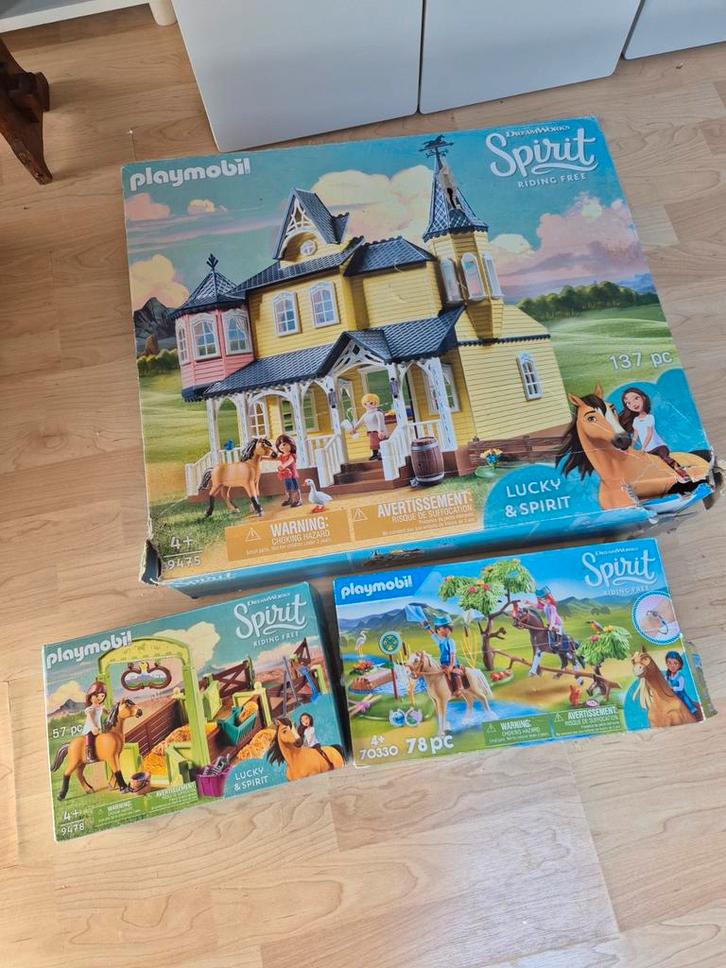 Playmobil Spirit Van - Complete Set, Kinderen en Baby's, Speelgoed | Playmobil, Gebruikt, Complete set, Ophalen of Verzenden