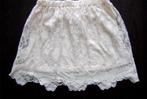 kant rok vintage creme gothic lolita retro pastel-goth boho, Kleding | Dames, Overige kleuren, Verzenden, Zo goed als nieuw, Vintage lolita goth