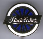 STUDEBAKER wit/blauw email op zilverkl auto speldje( D_052 ), Verzamelen, Verzenden, Nieuw, Transport, Speldje of Pin
