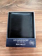 Nieuwe McGregor Heren Portemonnee Leer Zwart, Overige merken, Zwart, Nieuw, Ophalen of Verzenden