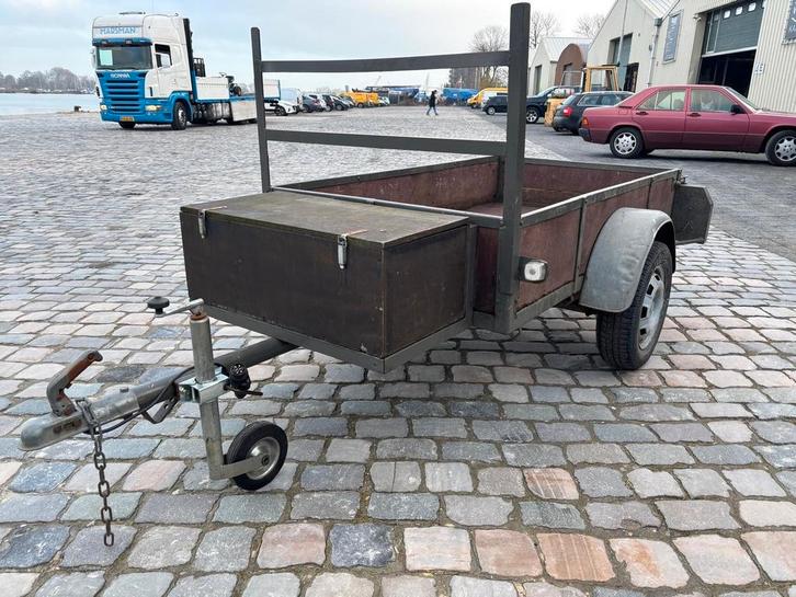 Mooie degelijke aanhanger,  aanhangwagen, enkelasser  kar, Auto diversen, Aanhangers en Bagagewagens, Gebruikt, Ophalen