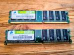 2x 1GB Corsair DDR1 400MHz RAM – ValueSelect VS1GB400C3, Computers en Software, RAM geheugen, Gebruikt, Ophalen of Verzenden, DDR