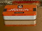 Vintage Hudson Orange Sigarenblikje, Ophalen of Verzenden, Gebruikt