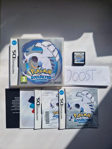 Pokemon Soulsilver Nintendo Ds compleet origineel  beschikbaar voor biedingen
