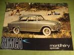 SIMCA MONTLHERY FOLDER NL, Verzenden, Gelezen, Overige merken