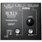 3118 ; mic-music mixer ; rolls podcast pro ; db227;, Overige merken, Nieuw, Ophalen of Verzenden, Rolls