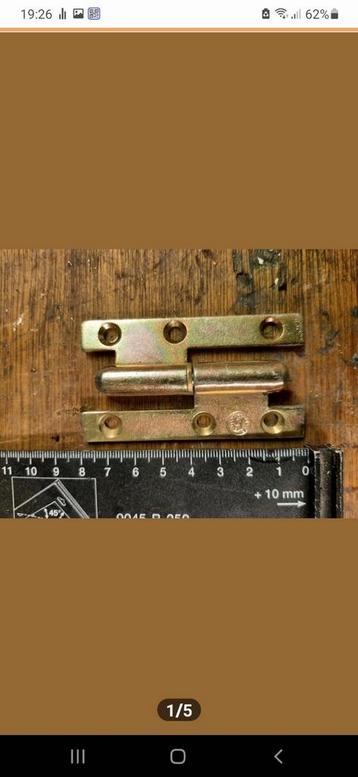 8 Stuks Scharnieren - Zie Foto's voor Maat! beschikbaar voor biedingen