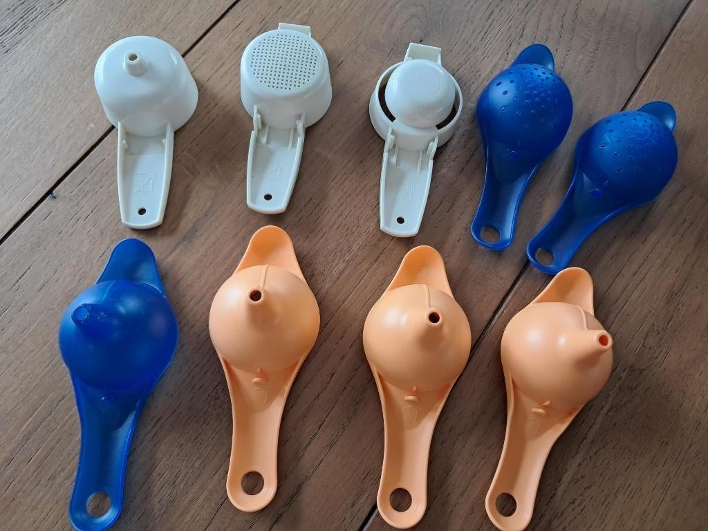Tupperware keukenhulpjes Trechter, Zeefje, eierscheider,, Ophalen of Verzenden, Nieuw, Overige typen