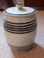 Art Deco pot met deksel, Ophalen of Verzenden
