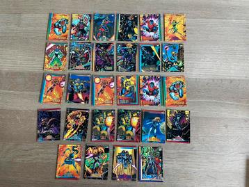 Gave set vintage game cards Marvel 1993 beschikbaar voor biedingen