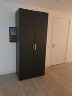 kledingkast hoog zwart, Ophalen, Zo goed als nieuw