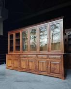 Antieke eikenhouten winkelkast | Brede buffetkast #2368, Antiek en Kunst, Antiek | Meubels | Kasten, Ophalen of Verzenden