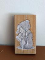Houten stempel, Ophalen of Verzenden, Zo goed als nieuw, Houten stempel
