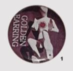 01 button Origineel  Golden Earring ( Zie Foto,s ), Verzamelen, Ophalen of Verzenden, Gebruikt, Overige onderwerpen, Button