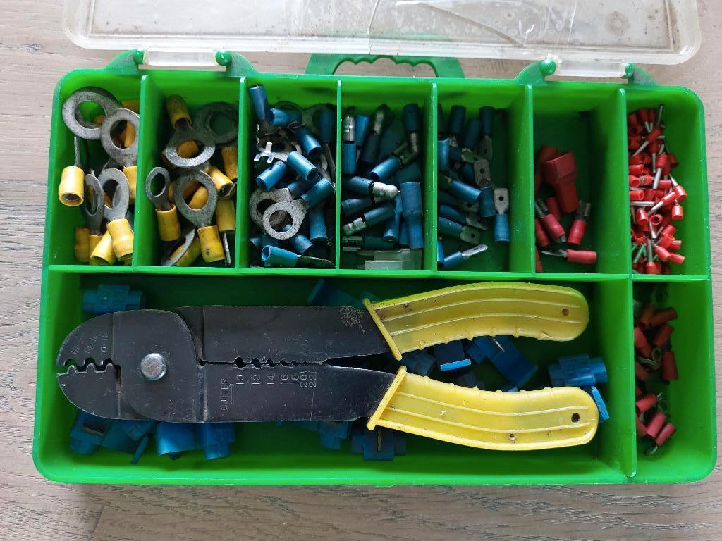 Krimptang Striptang  Set kabelschoentjes, Ophalen of Verzenden, Zo goed als nieuw, Overige typen