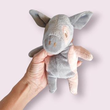 Ikea Kelgris knuffel biggetje varkentje grijs roze 20 cm 711 beschikbaar voor biedingen