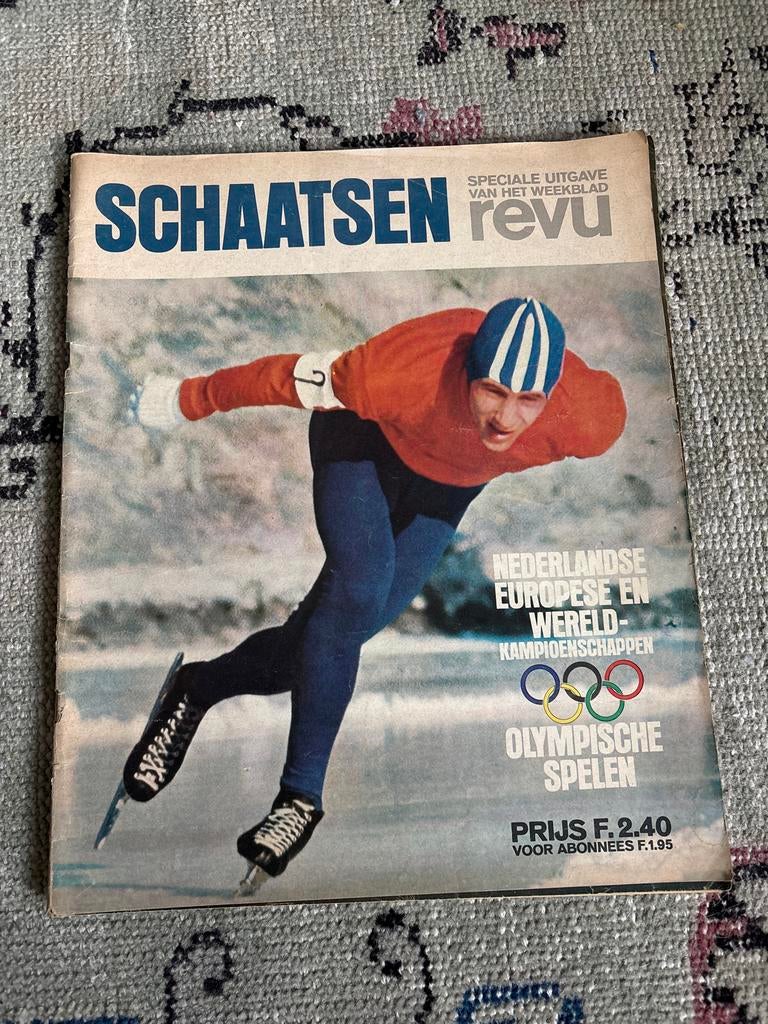 Schaatsen Revue - Speciale Uitgave Weekblad, Verzamelen, Tijdschriften, Kranten en Knipsels, Ophalen of Verzenden, 1960 tot 1980