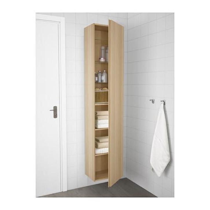 Ikea Godmorgon Hoge Kast - 40x32x192 cm, Huis en Inrichting, Badkamer | Complete badkamers, Zo goed als nieuw, Ophalen