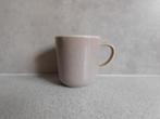 Mok 9x8 cm. 280 ml. Beige Chicago Hema, Huis en Inrichting, Keuken | Servies, Ophalen of Verzenden, Zo goed als nieuw, Overige stijlen