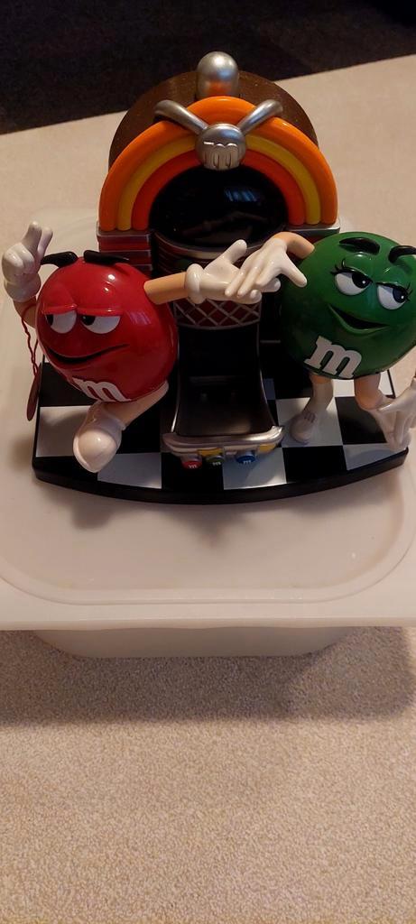 M&M dispenser  jukebox, Verzamelen, Overige Verzamelen, Ophalen of Verzenden