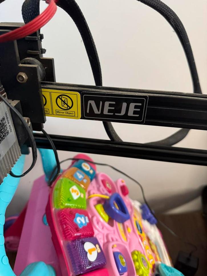 Laser graveermachine voor portretten, Computers en Software, 3D Printers, Zo goed als nieuw, Ingebouwde Wi-Fi, Ophalen