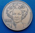 Penning Koningin Beatrix - Beatrix in Kunst, Annelies Hoek, Postzegels en Munten, Penningen en Medailles, Verzenden, Brons, Nederland