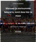 1x halve marathon kaart Cpc Denhaag, Ophalen of Verzenden, Nieuw, Overige typen, Overige merken